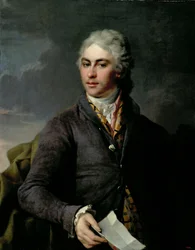 Porträt von Jakow Iwanowitsch Bilibin (1779-1854), 1801